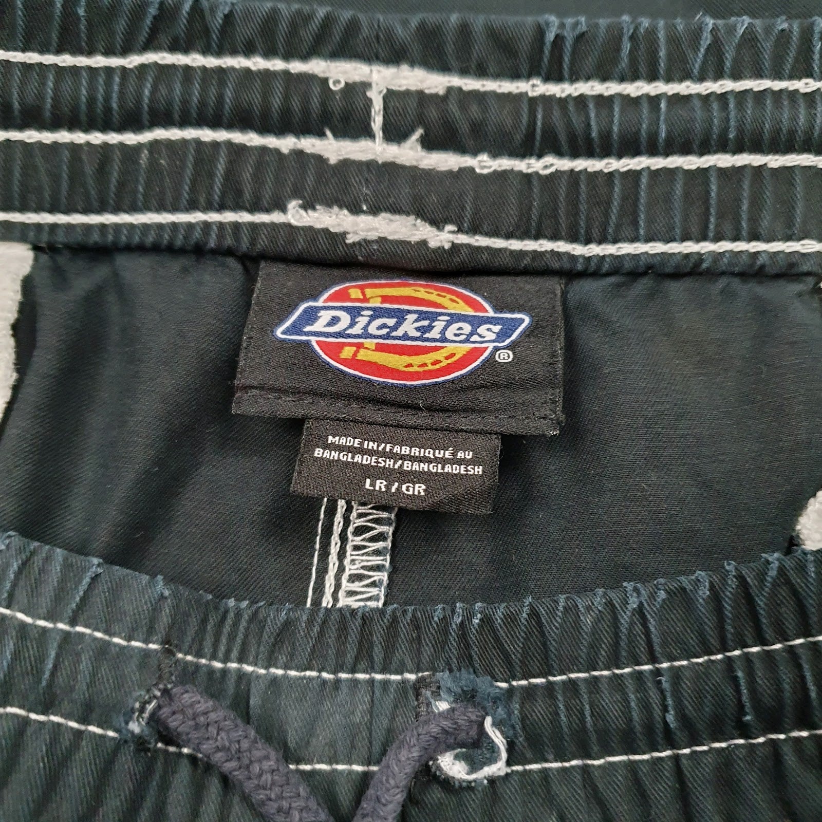 Mens Black Dickies Cargo  Trousers
