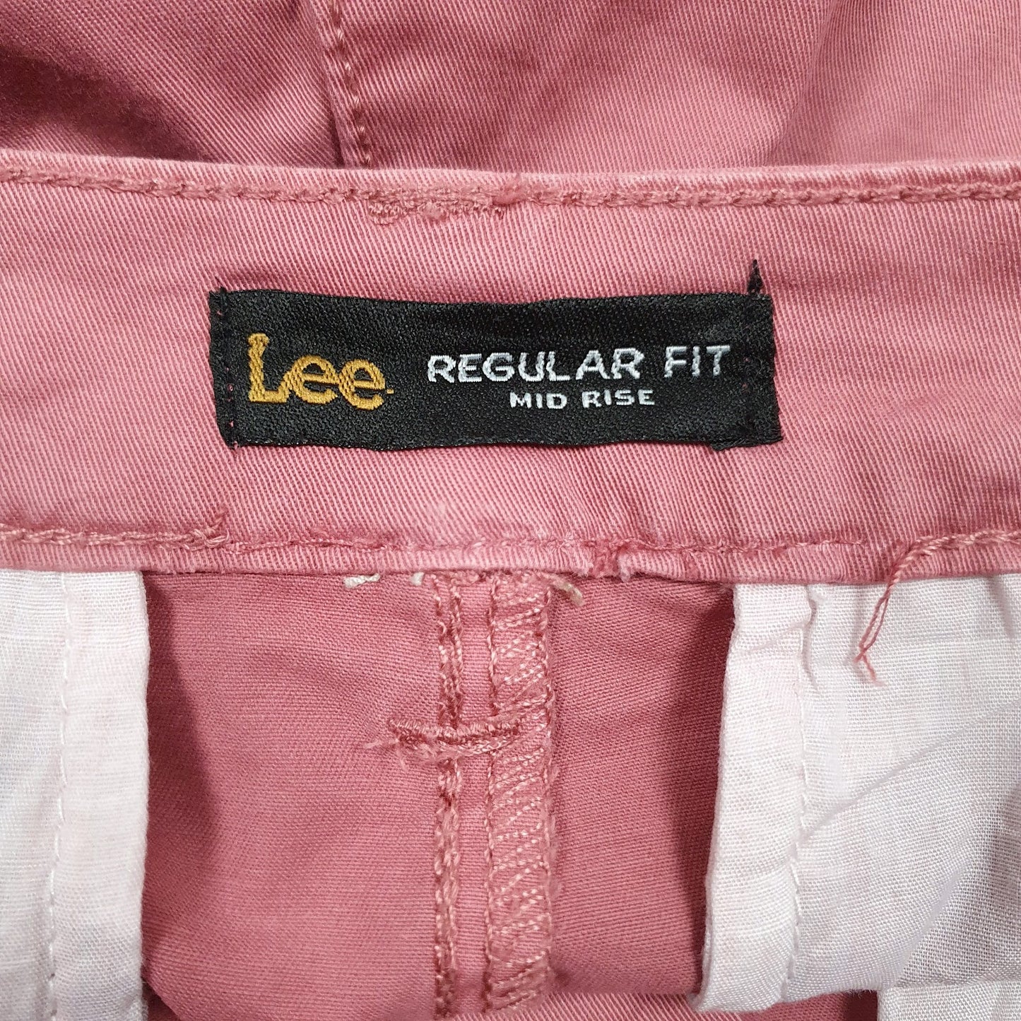 Womens Red Lee   Shorts