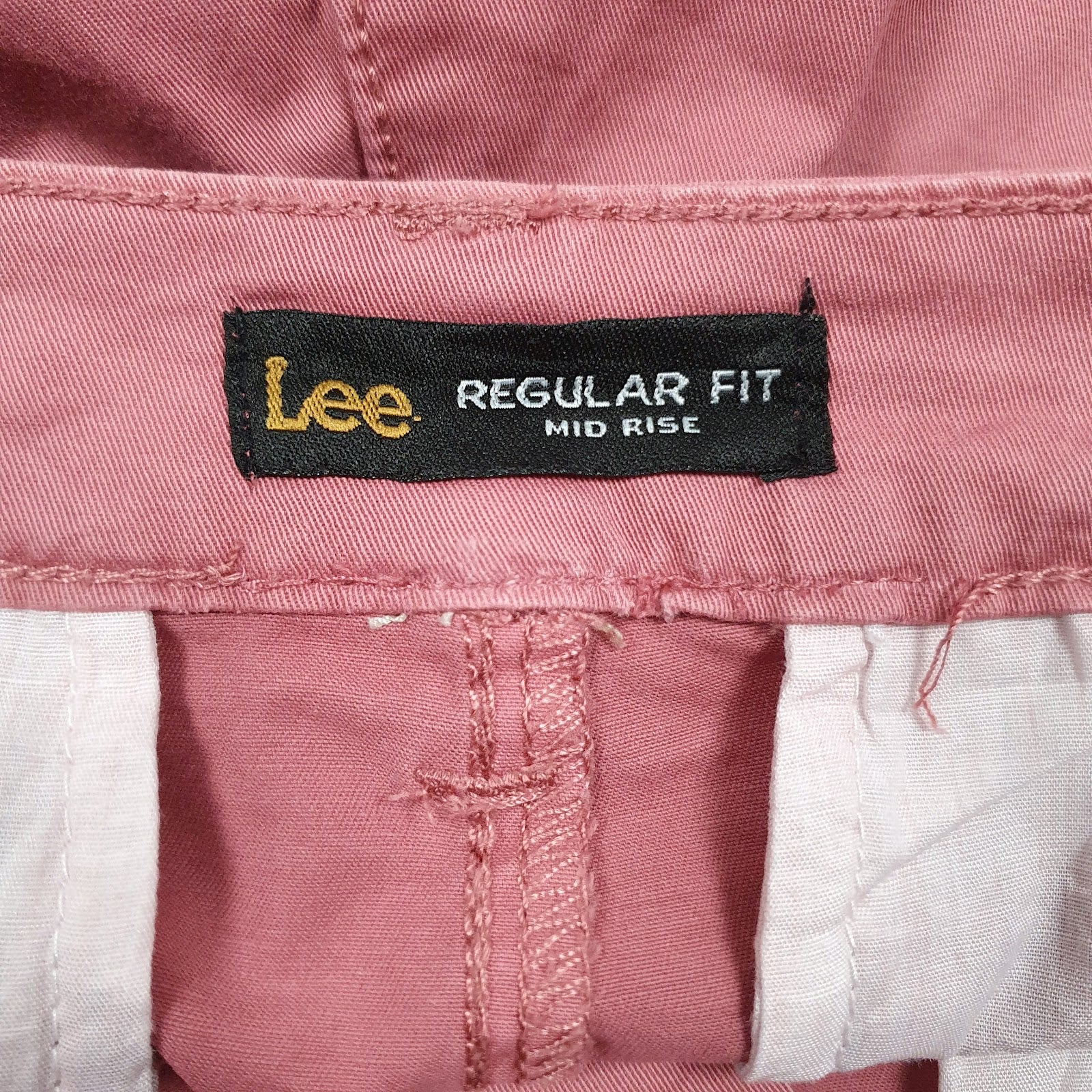 Womens Red Lee   Shorts