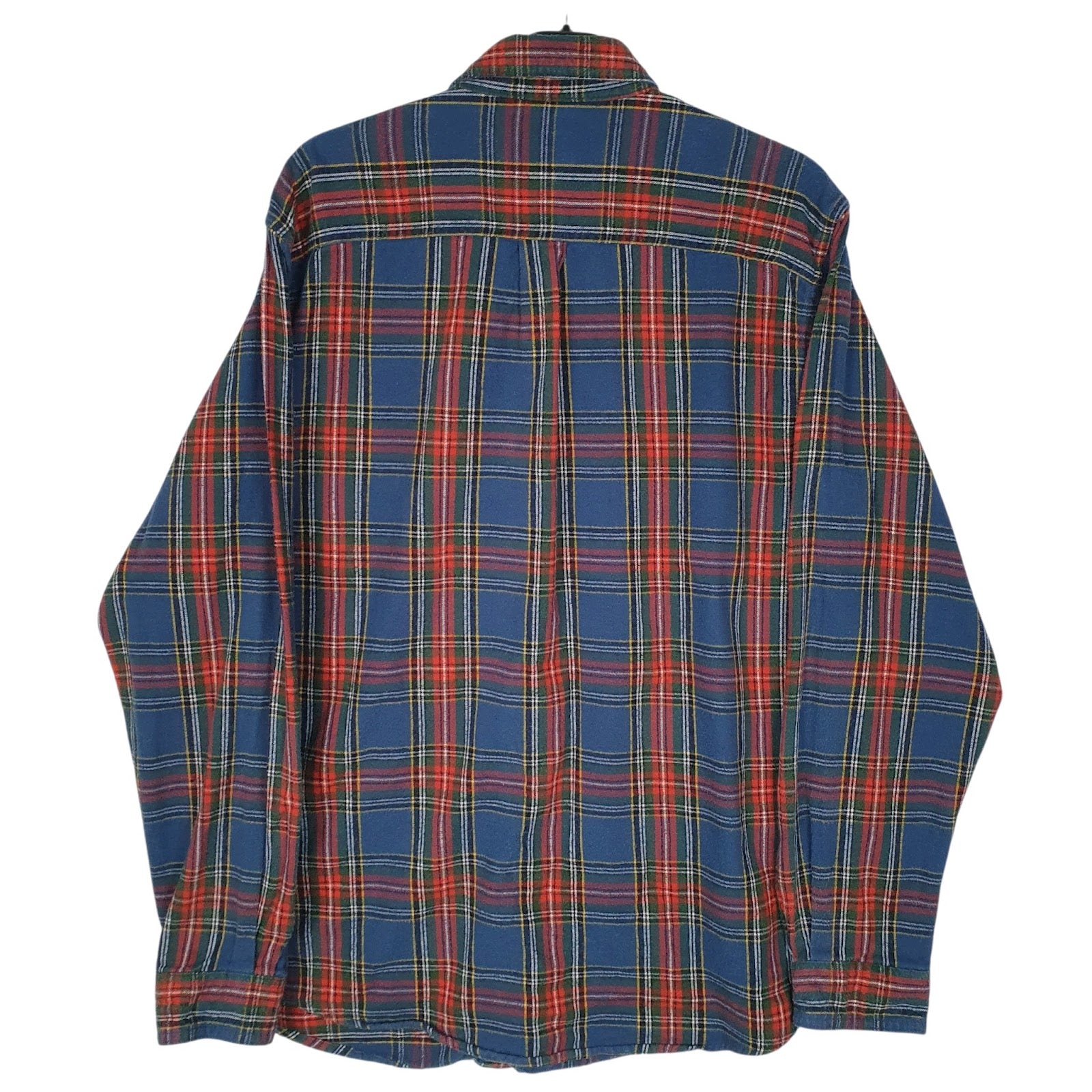 Mens Blue L.L.Bean Flannel  Shirt