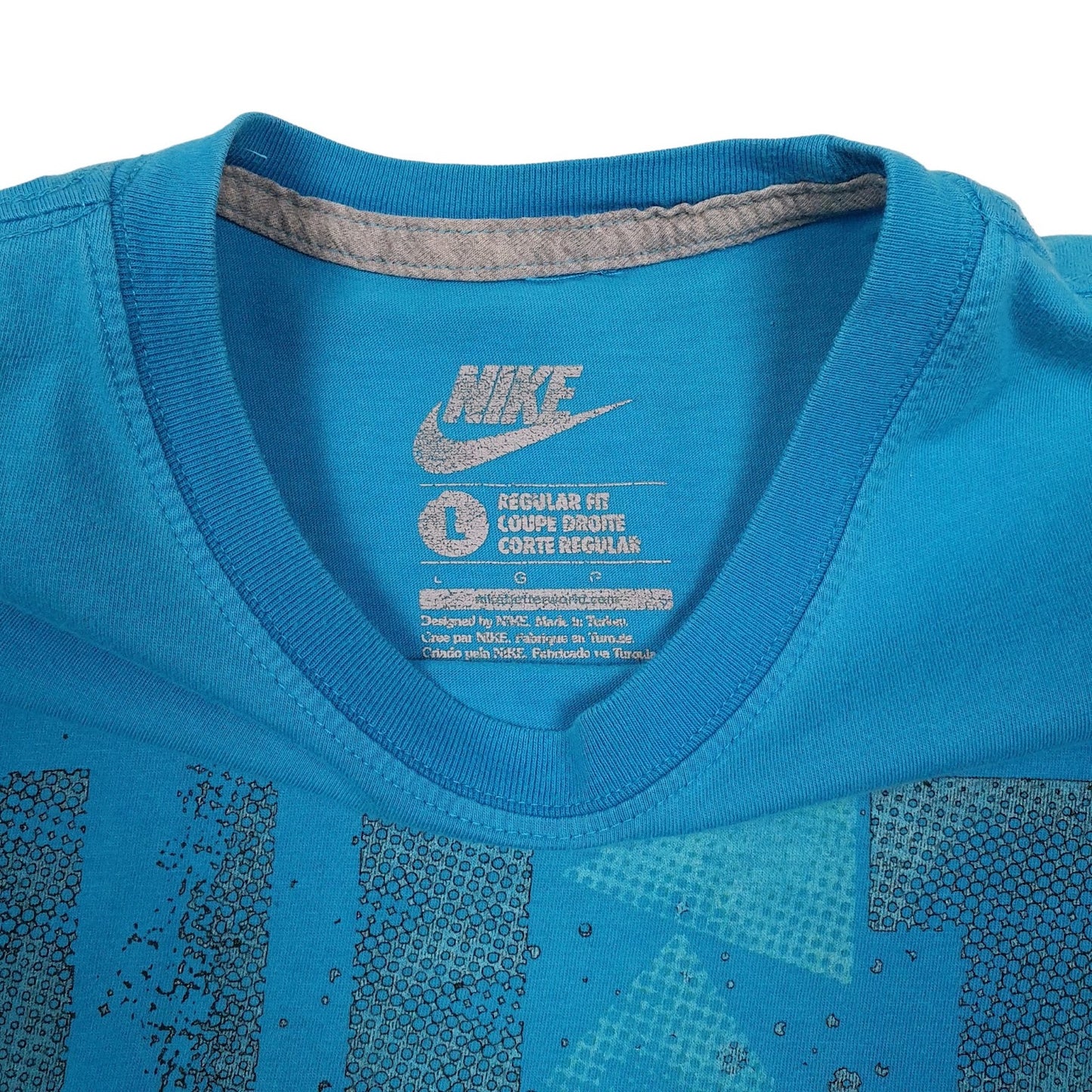 Mens Blue Nike   T Shirt