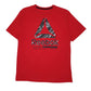 Mens Red Reebok  Short Sleeve T Shirt