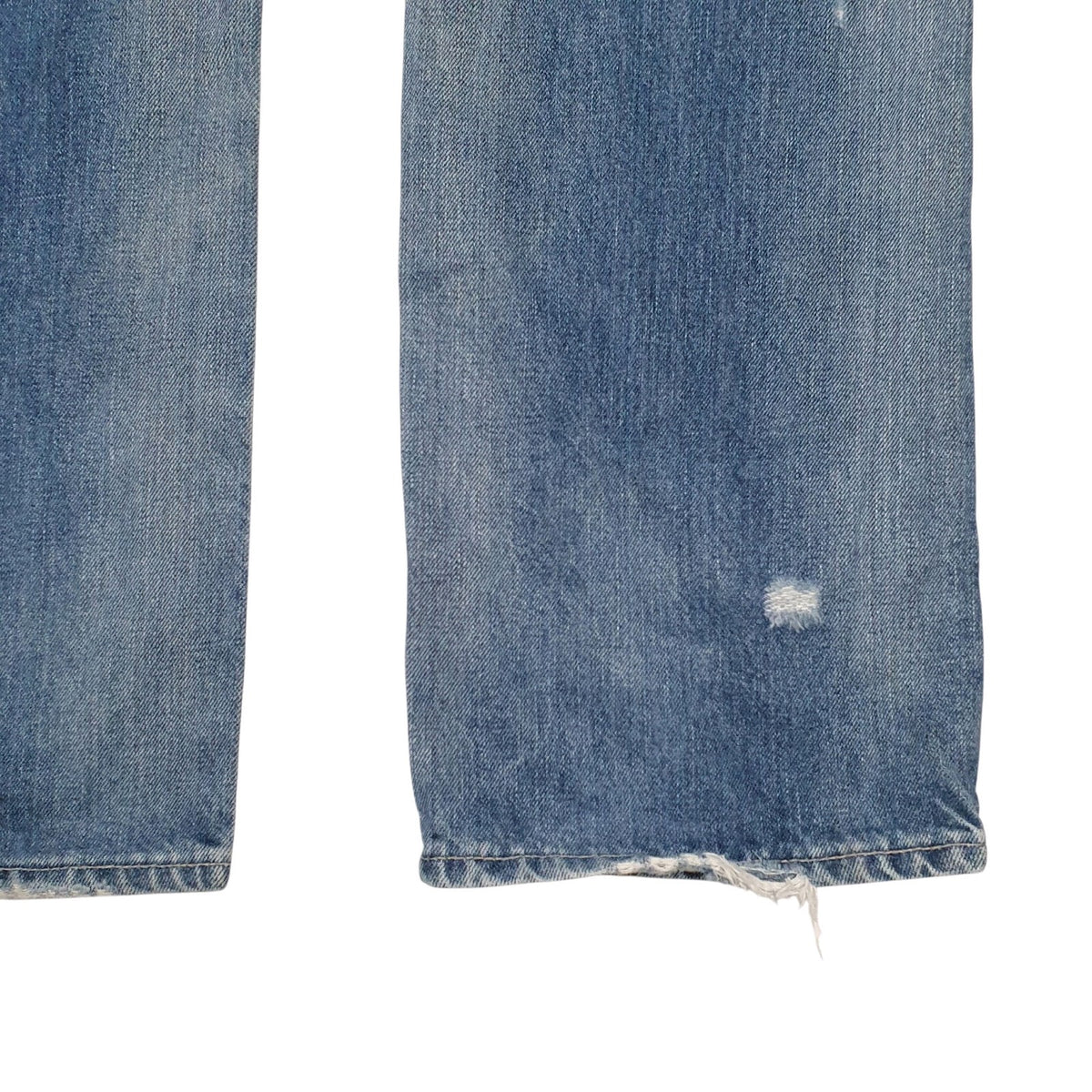 Mens Blue Polo Ralph Lauren Distressed  Jeans