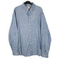 Mens Blue L.L.Bean  Long Sleeve Shirt