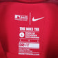 Mens Red Nike Dri-Fit MLB Los Angeles Dodgers  T Shirt