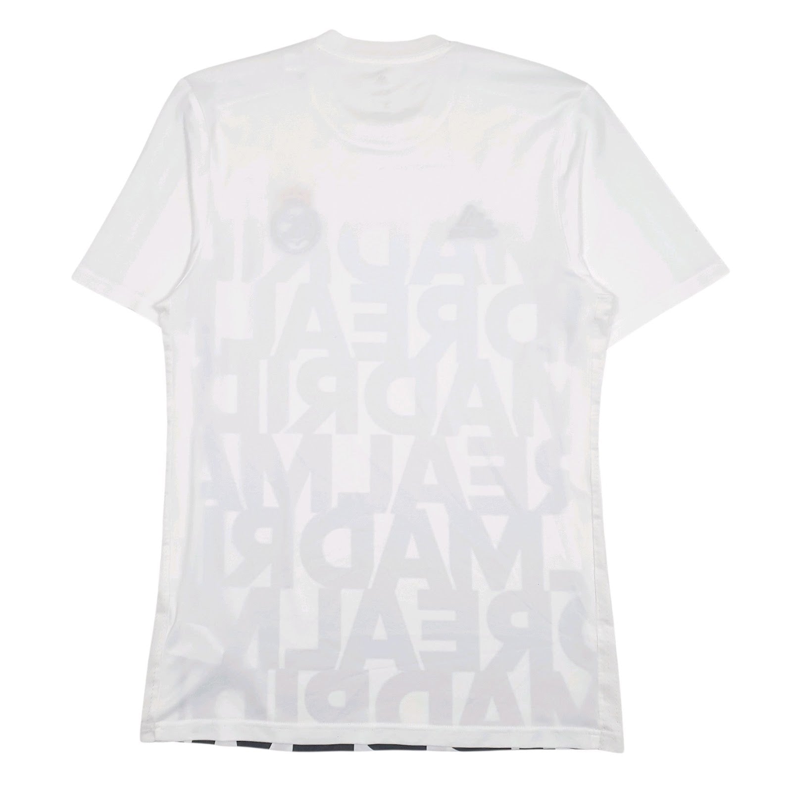 Mens White Adidas Real Madrid  T Shirt