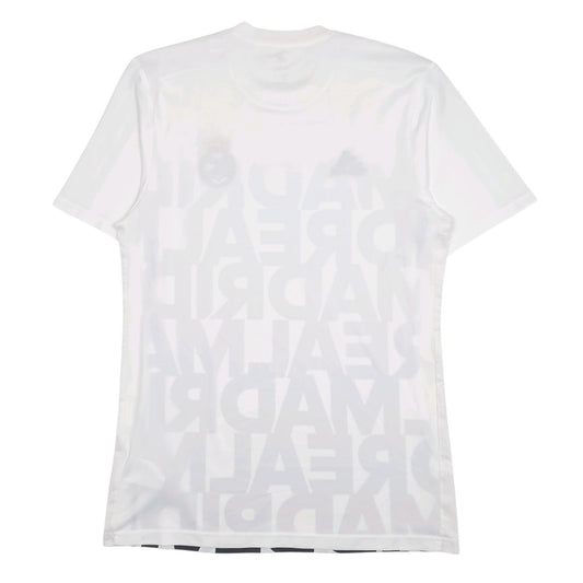 Mens White Adidas Real Madrid  T Shirt