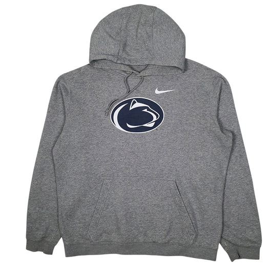 Mens Grey Nike Penn State Nittany Lions Hoodie Jumper