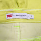 Womens Green Levis Bermuda Hoodie Shorts