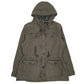 Womens Green Levis Padded  Coat