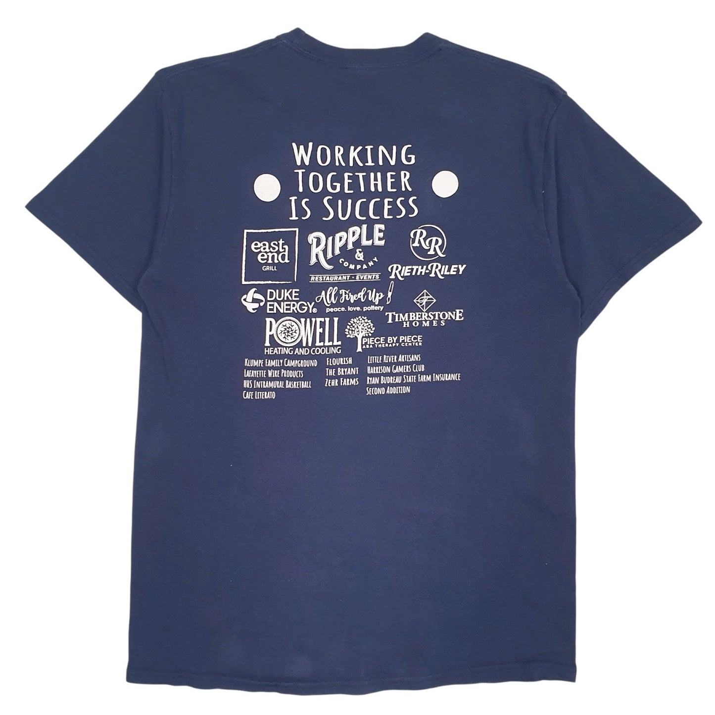 Mens Navy Ports & Company   T Shirt