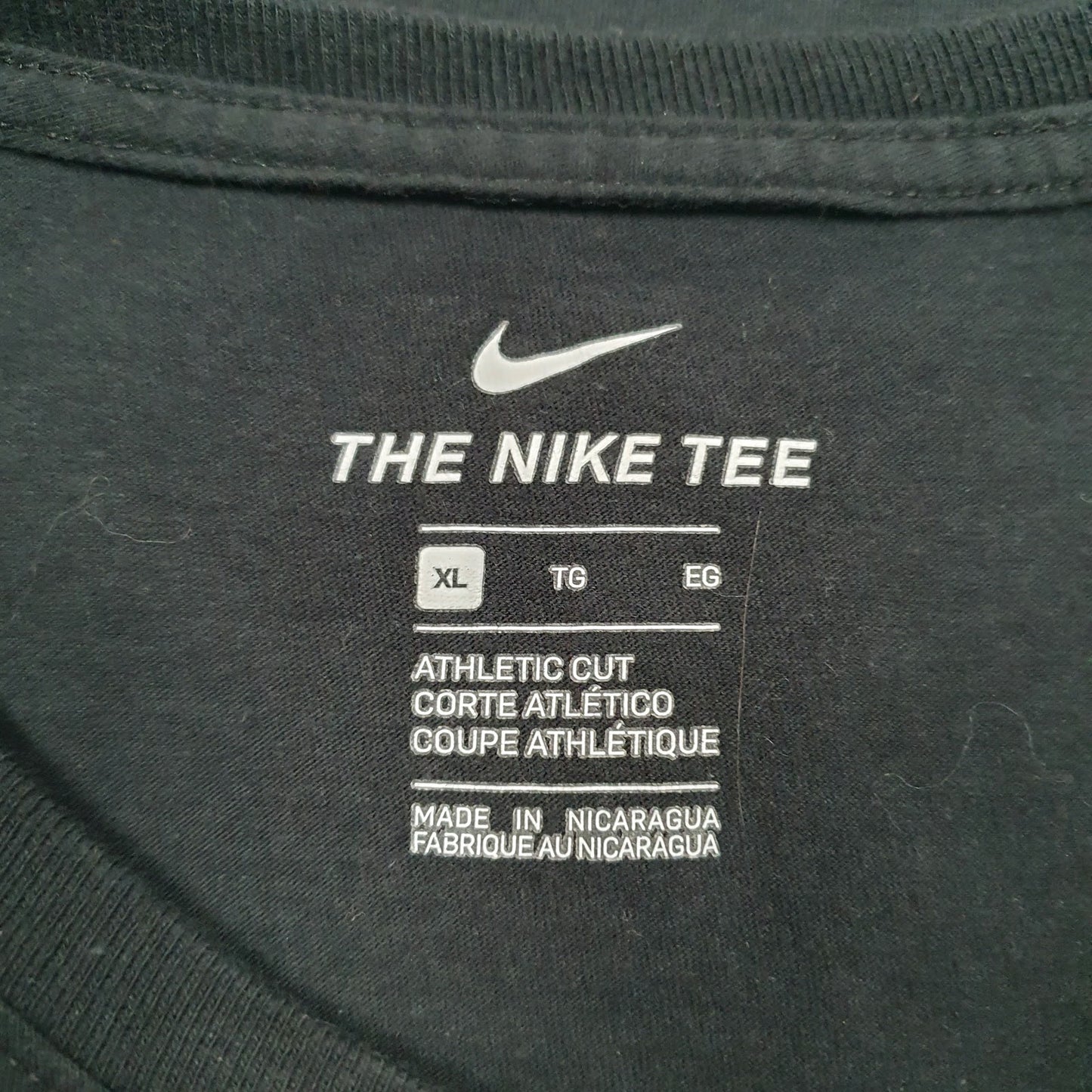Mens Black Nike   T Shirt