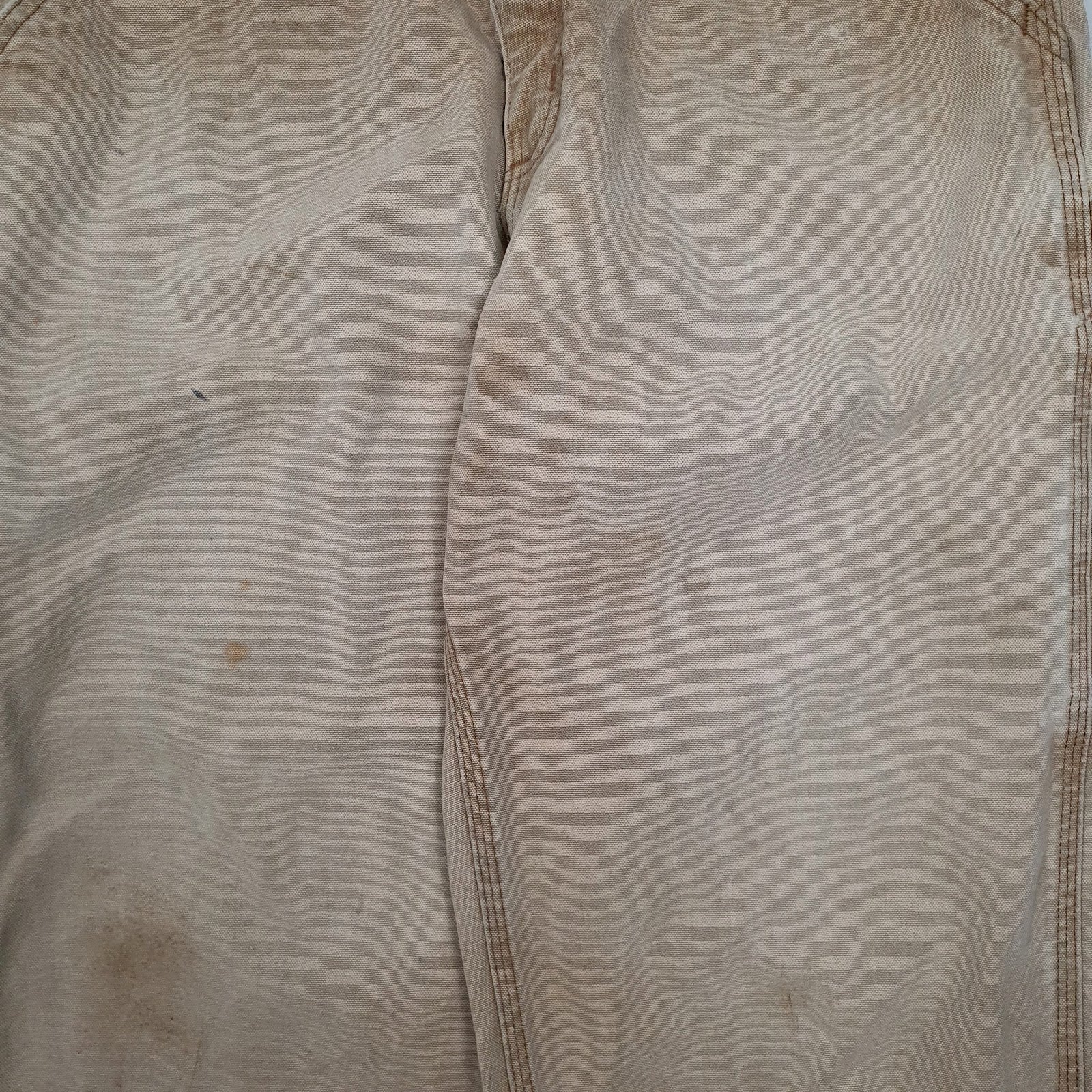 Mens Beige Carhartt   Trousers