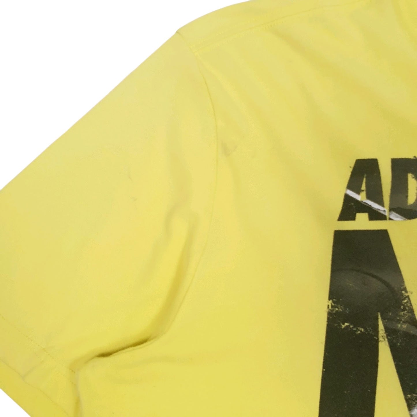 Mens Yellow Nike Dri-Fit  T Shirt