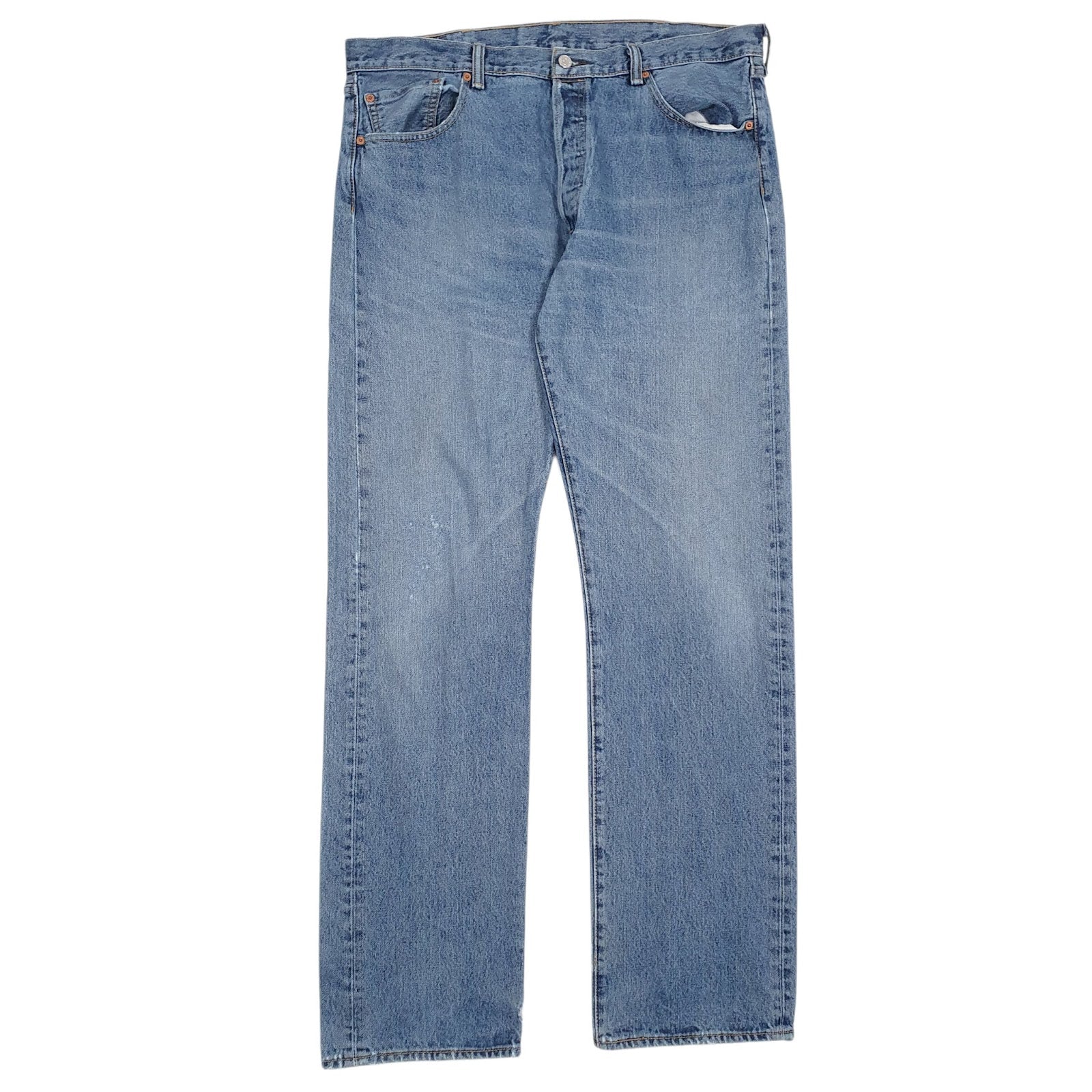 Mens Blue Levis  501 JeansW38 L34