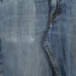 Mens Blue Levis Distressed  Jeans