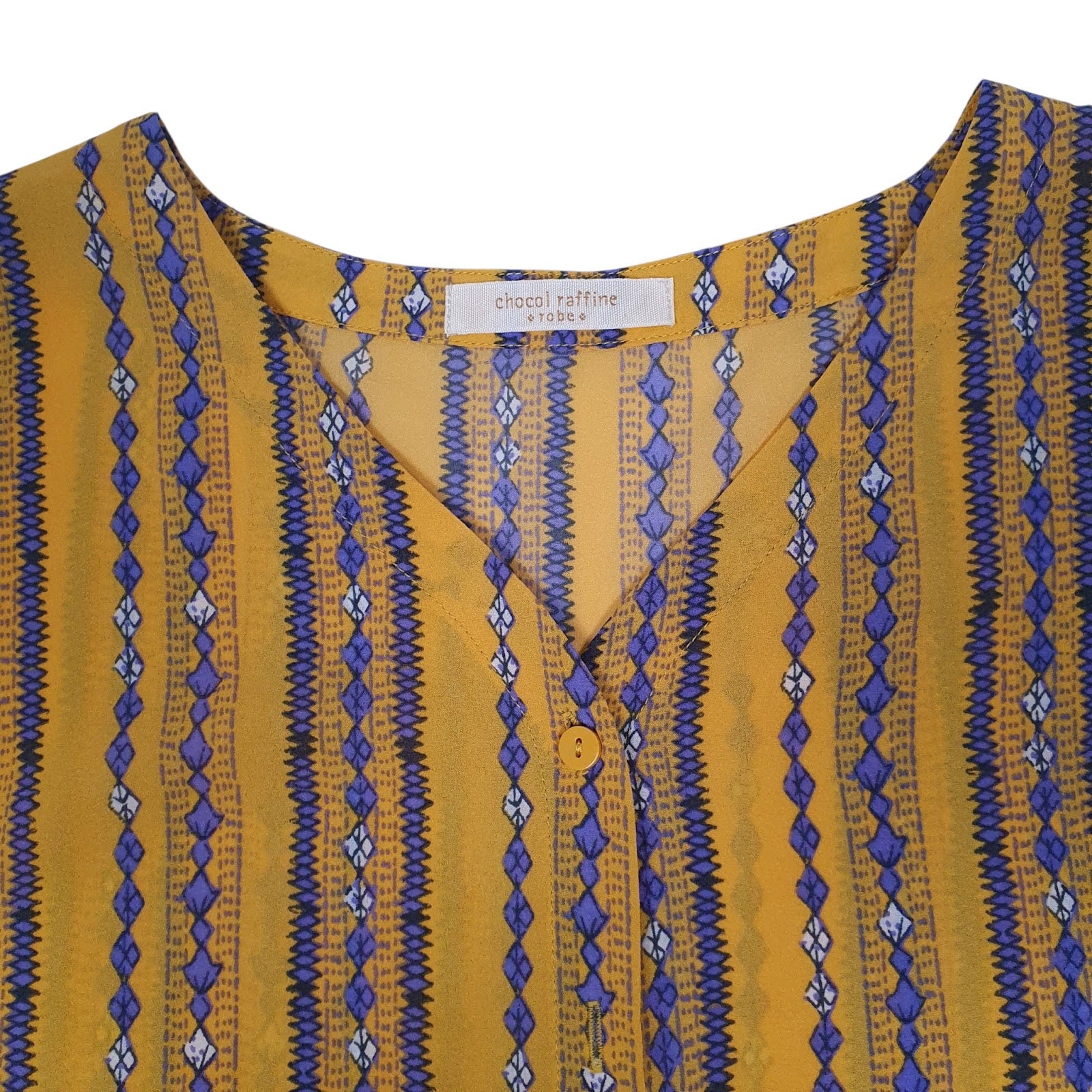 Womens Yelloe Chocol Raffine Robe  Dress