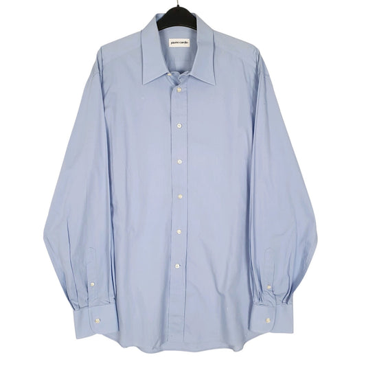 Mens Blue Pierre Cardin  Long Sleeve Shirt
