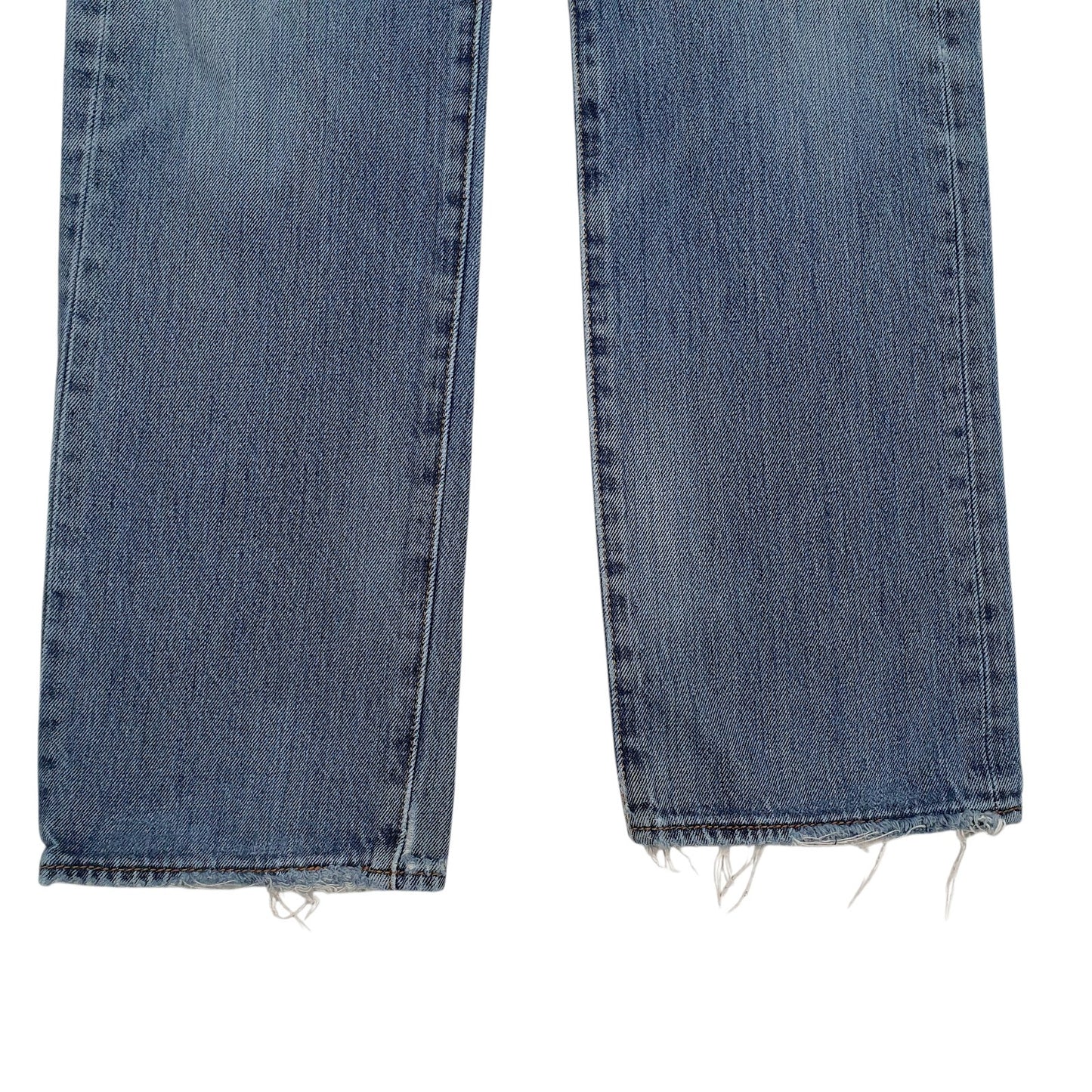 Mens Blue Levis Distressed  Jeans