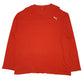 Mens Orange Puma  Long Sleeve T Shirt