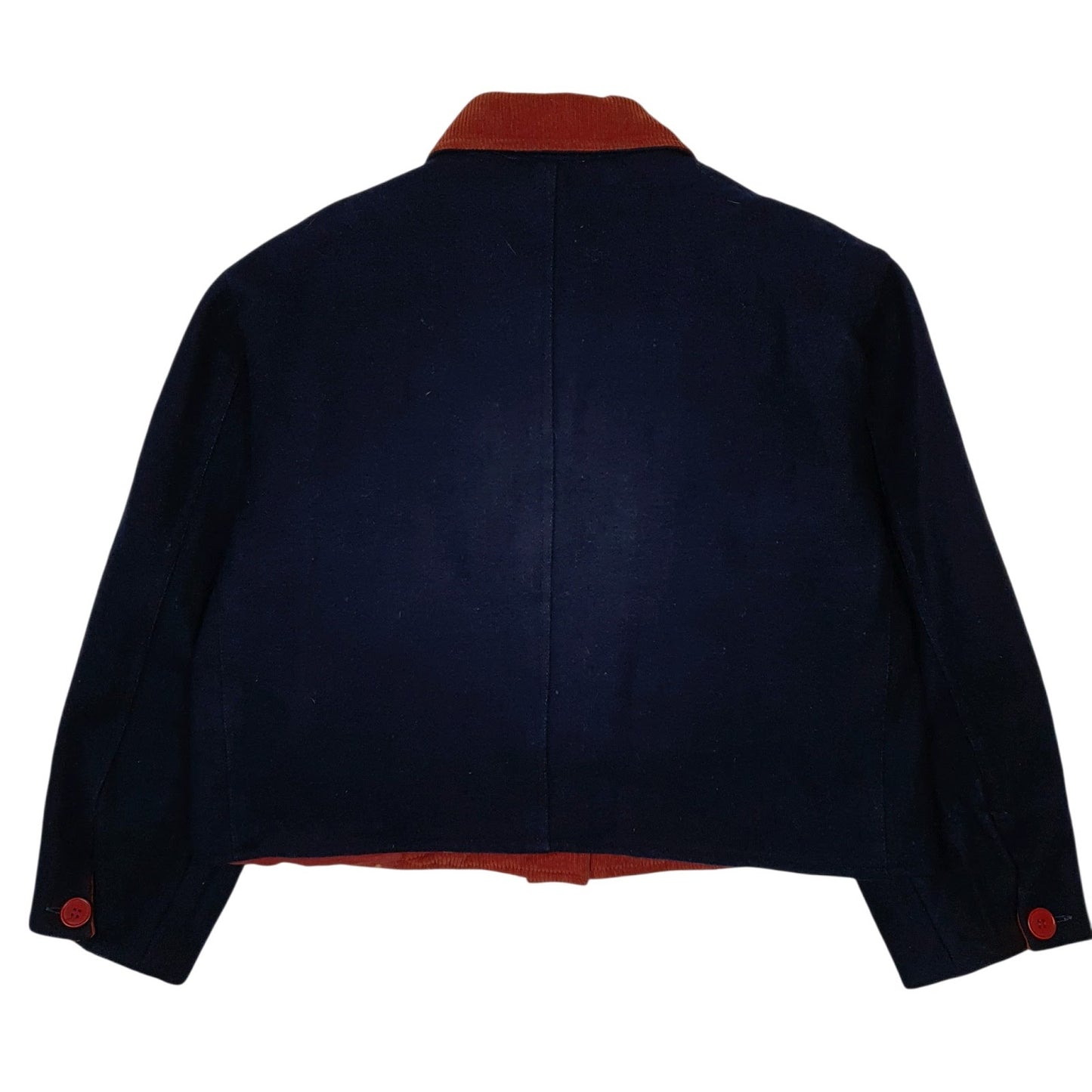 Womens Navy Ride Vintage 90s Bomber Windbreaker  Coat