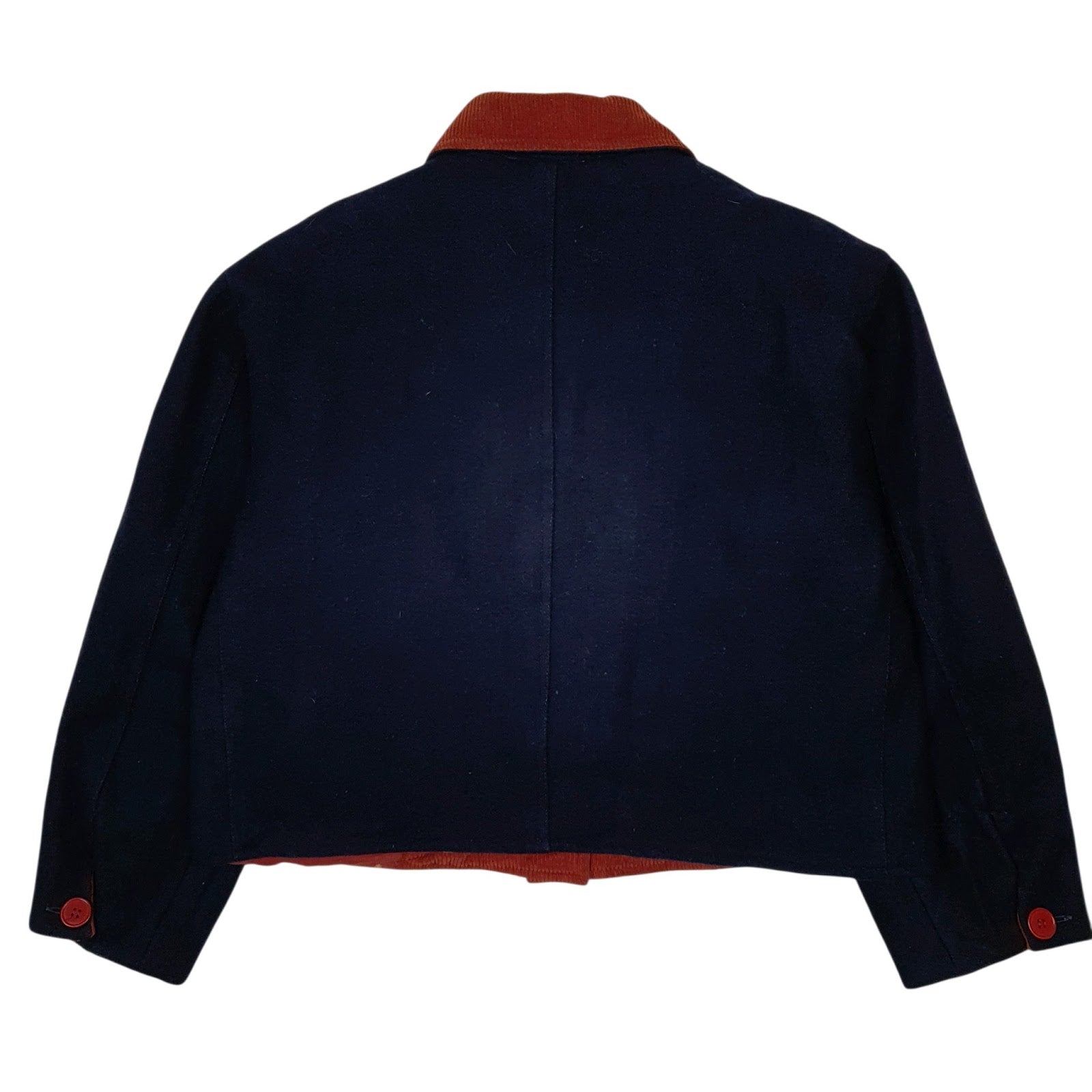 Womens Navy Ride Vintage 90s Bomber Windbreaker  Coat