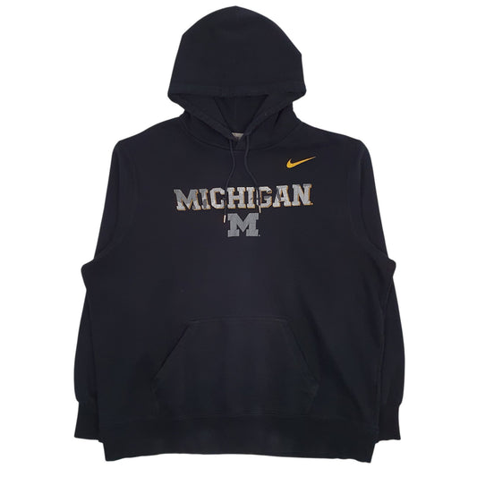 Mens Black Nike Michigan Hoodie Jumper