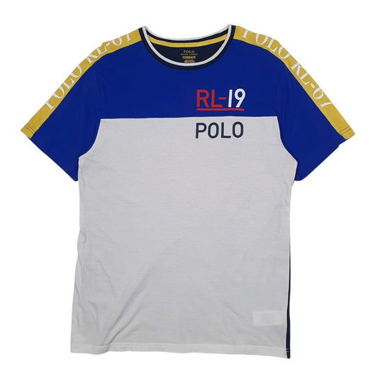 Mens White Polo Ralph Lauren  Short Sleeve T Shirt