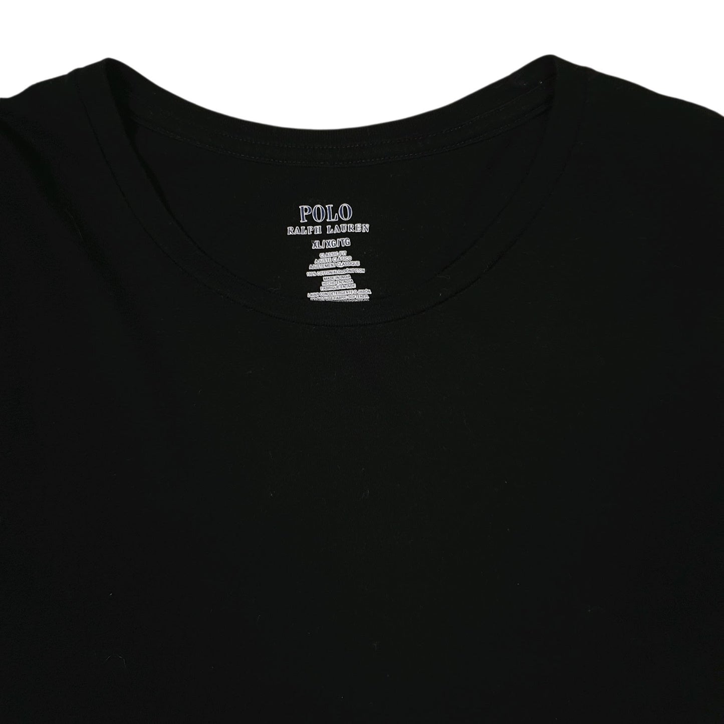Mens Black Polo Ralph Lauren   T Shirt