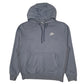 Mens Blue Nike  Hoodie Jumper