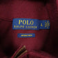 Mens Burgundy Polo Ralph Lauren Henley Lightweight Quarter Zip Jumper