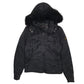 Womens Black Refrigiwear Windbreaker Padded Waterproof  Coat