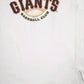 Mens White Fruit Of The Loom Vintage 00s Francisco Giants Baseball Club  T Shirt