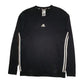 Mens Black Adidas  Crewneck Jumper