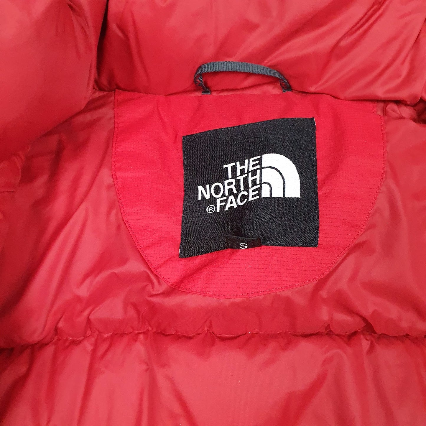Womens Red The North Face Baltoro 800  Coat