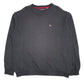 Mens Grey Fila  Crewneck Jumper