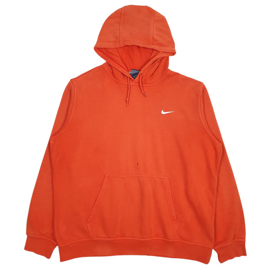 Mens Orange Nike  Hoodie Jumper