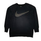 Womens Black Nike Dri Fit Crewneck Jumper