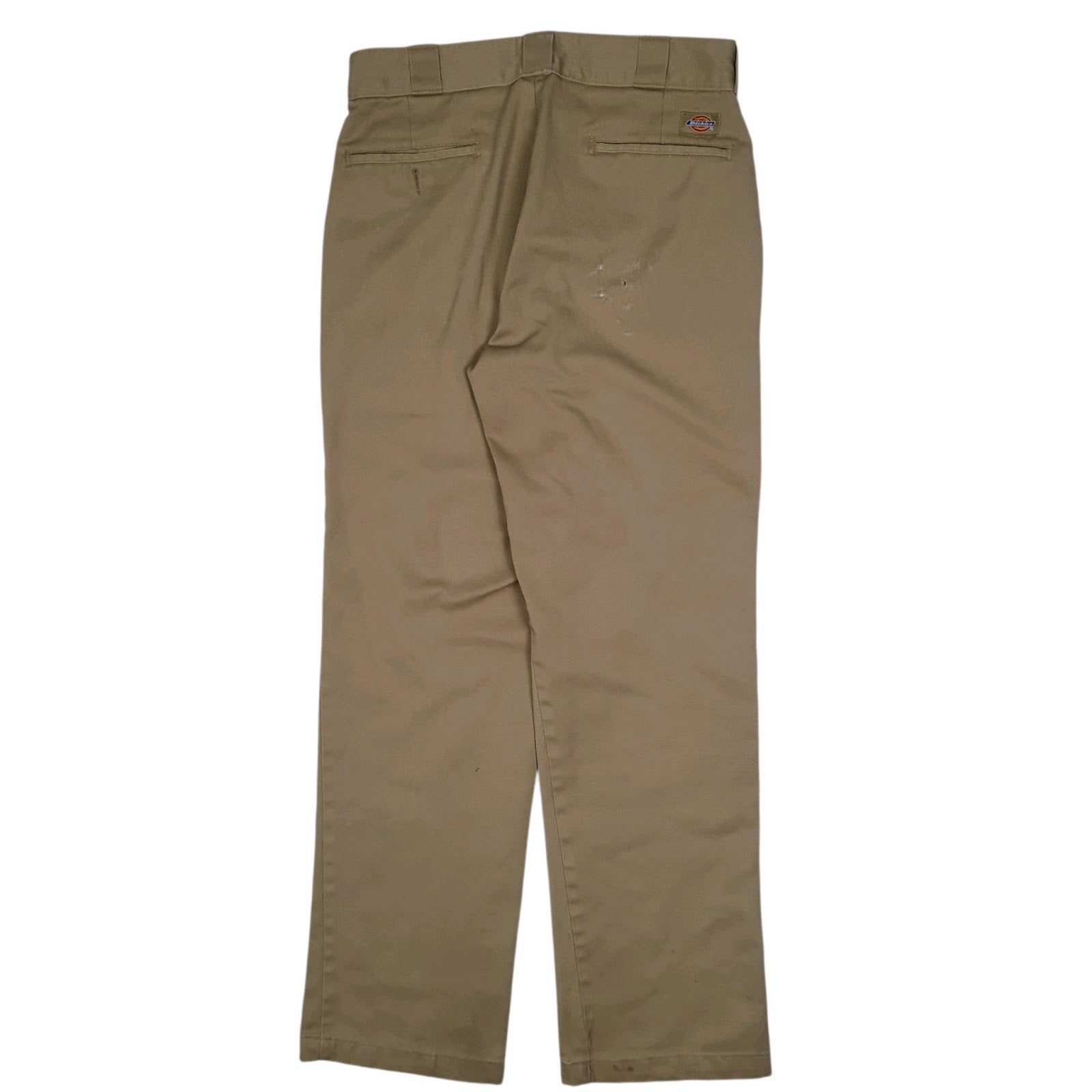 Mens Beige Dickies  Cardigan Trousers
