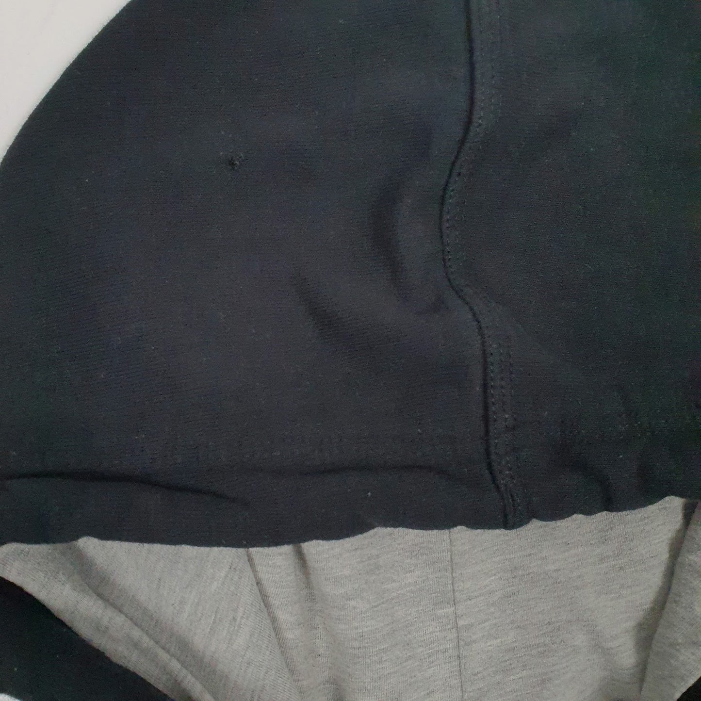 Mens Black Champion Spellout Hoodie Jumper