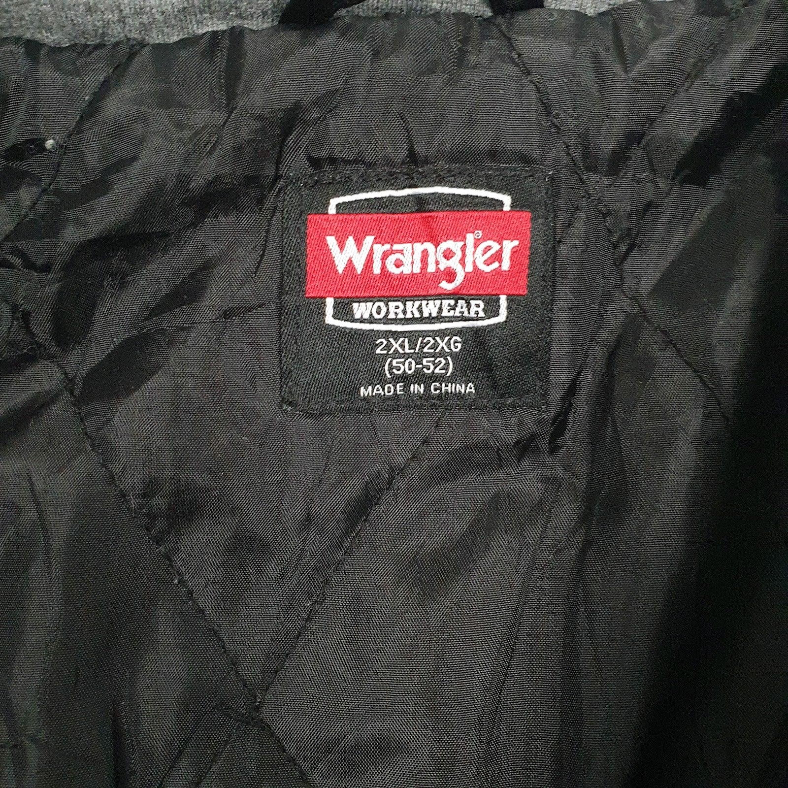 Mens Grey Wrangler   Coat