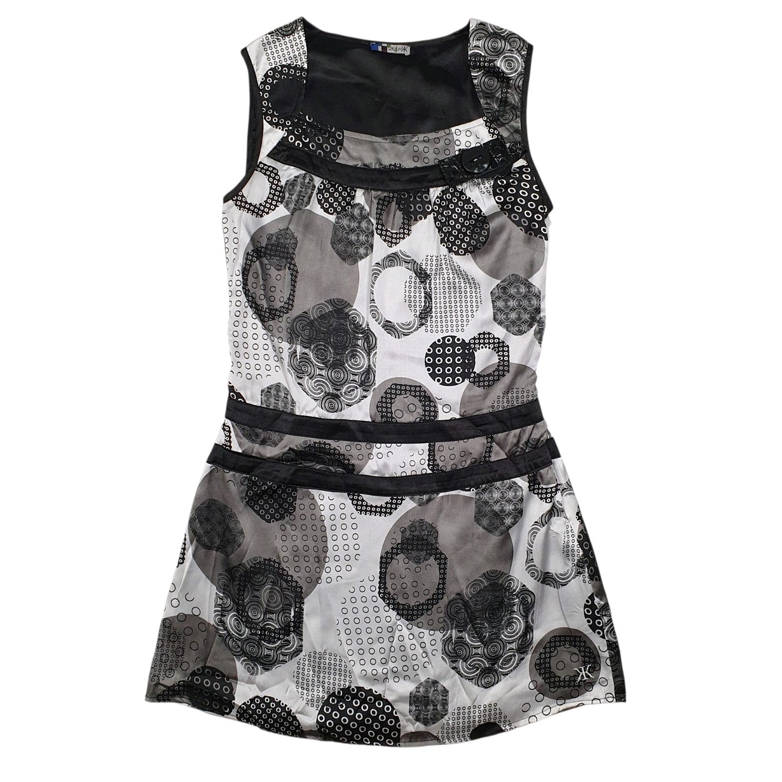 Womens Grey DDPK  Sleeveless Dress