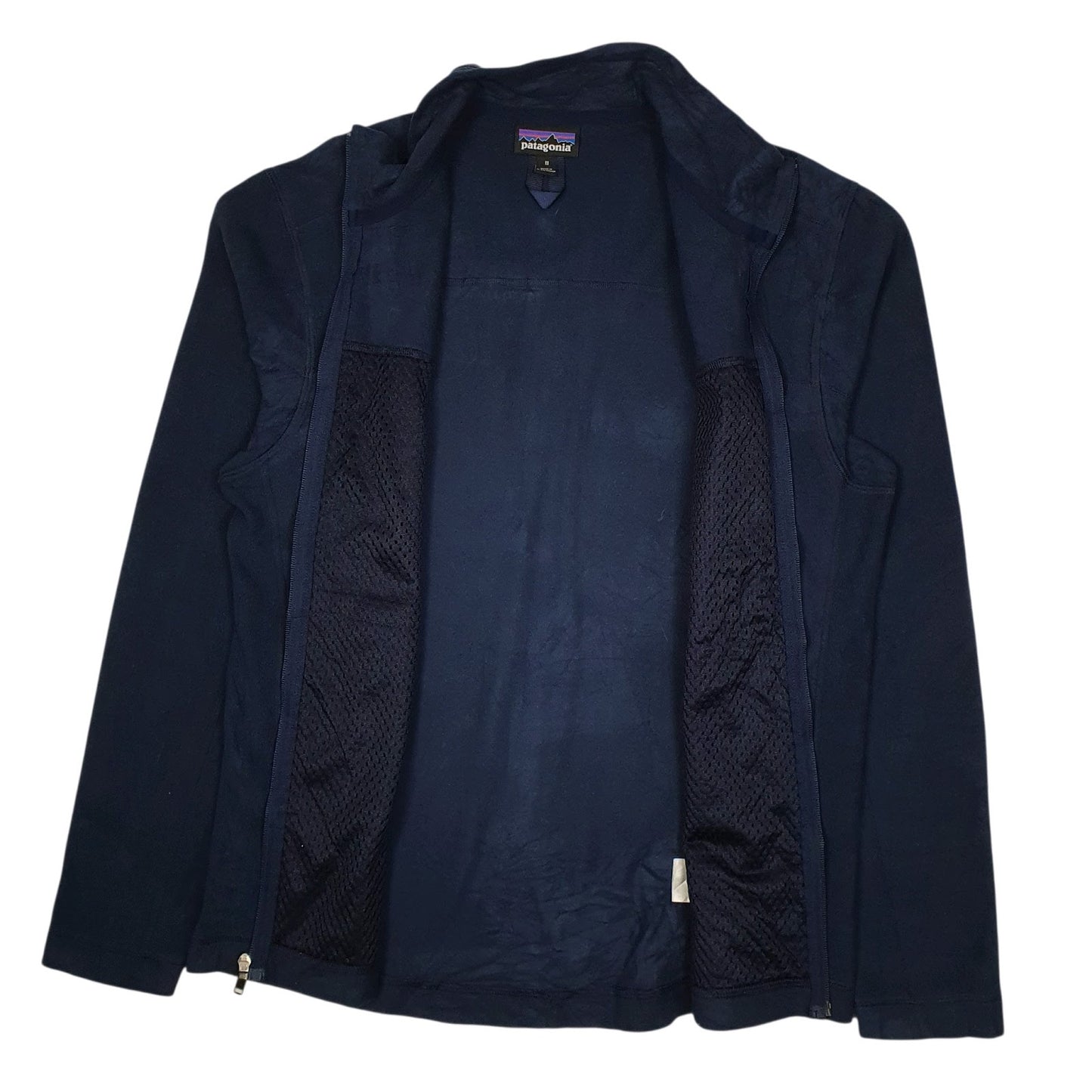 Mens Navy Patagonia Micro D Jacket Full Zip Jumper