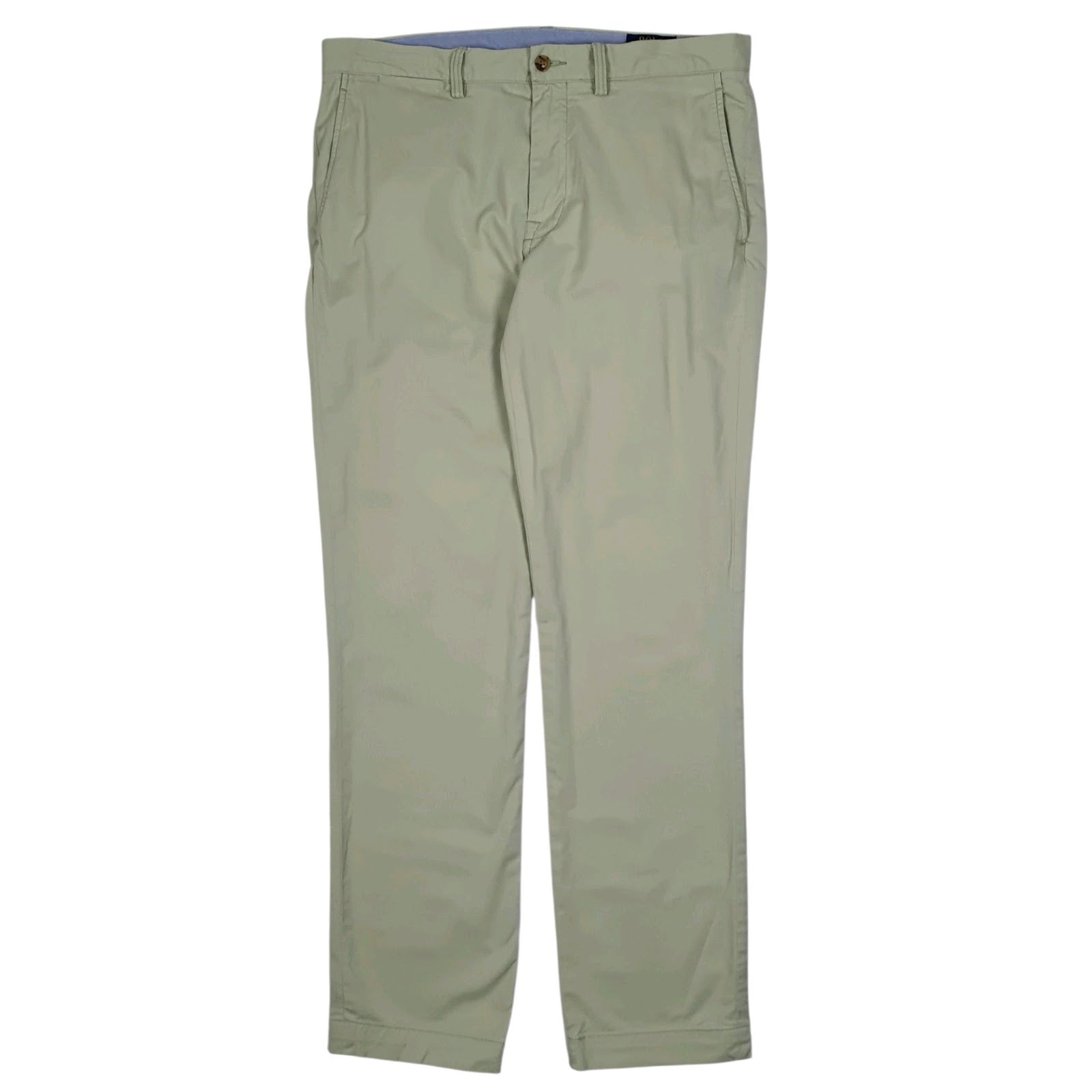 Mens Green Polo Ralph Lauren Stretch Chino Trousers