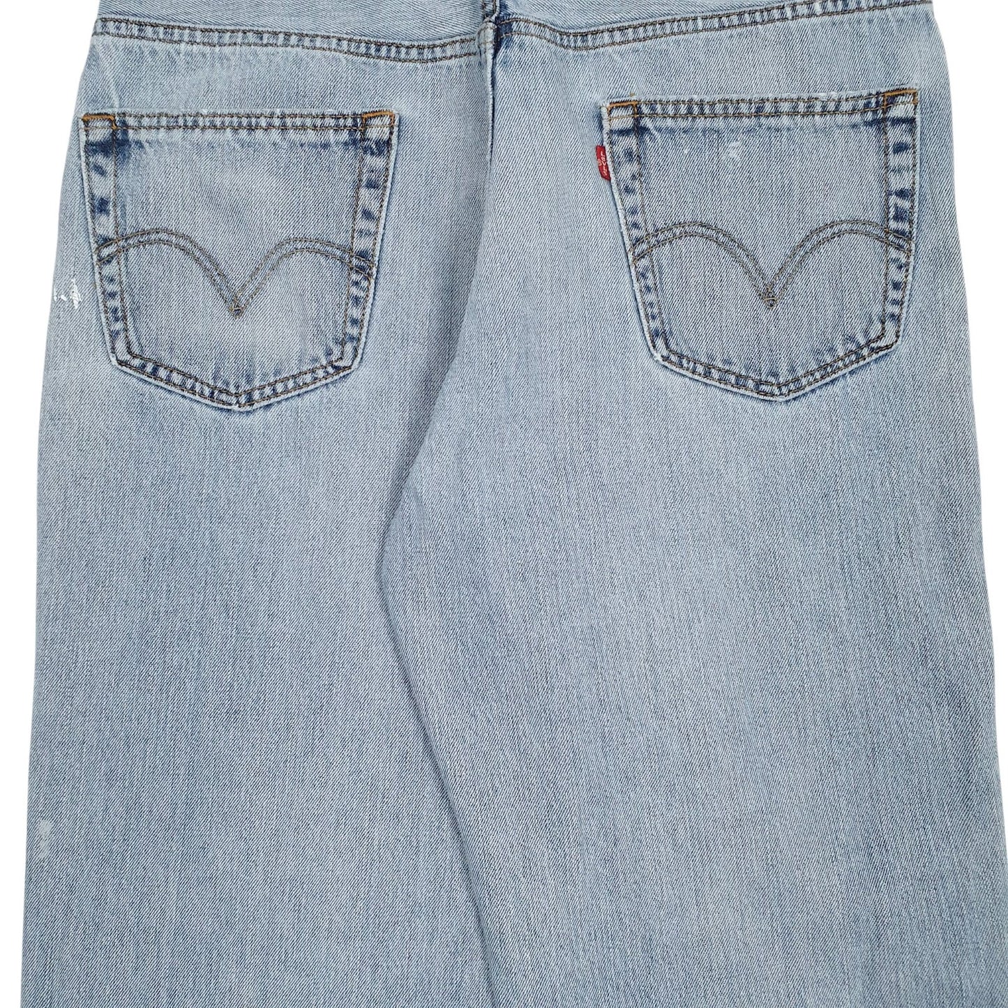 Mens Blue Levis Distressed  Jeans