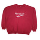 Mens Red Reebok Vintage 90s Crewneck Jumper