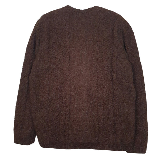 Womens Brown Unbranded Cardigan  Coat