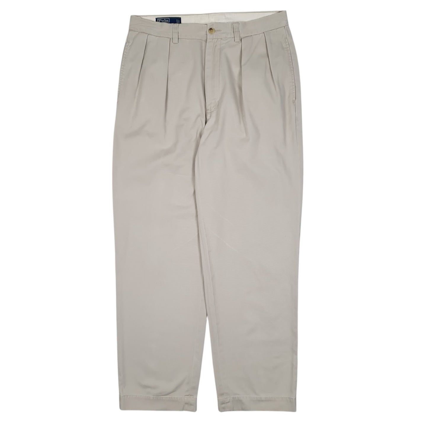 Mens Cream Polo Ralph Lauren Andrew Pant Chino Trousers