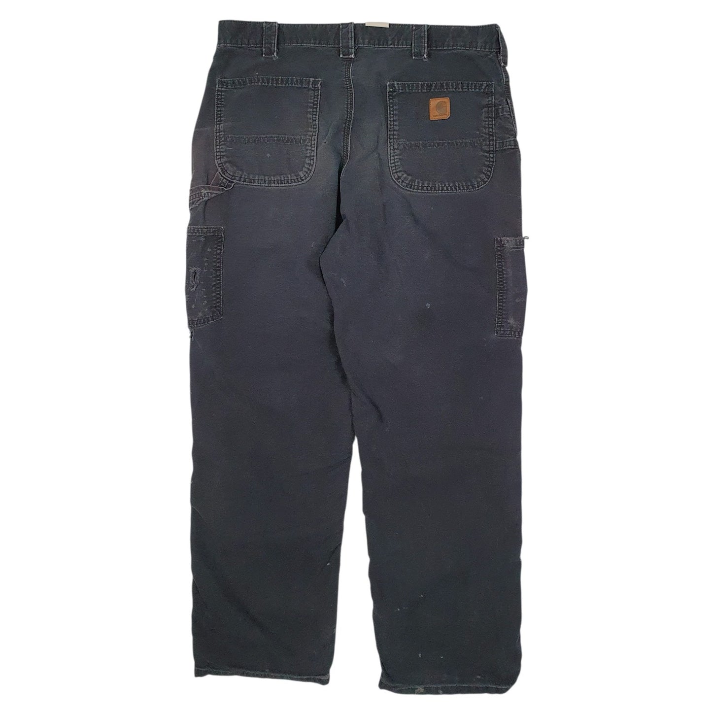 Mens Black Carhartt B151  Trousers