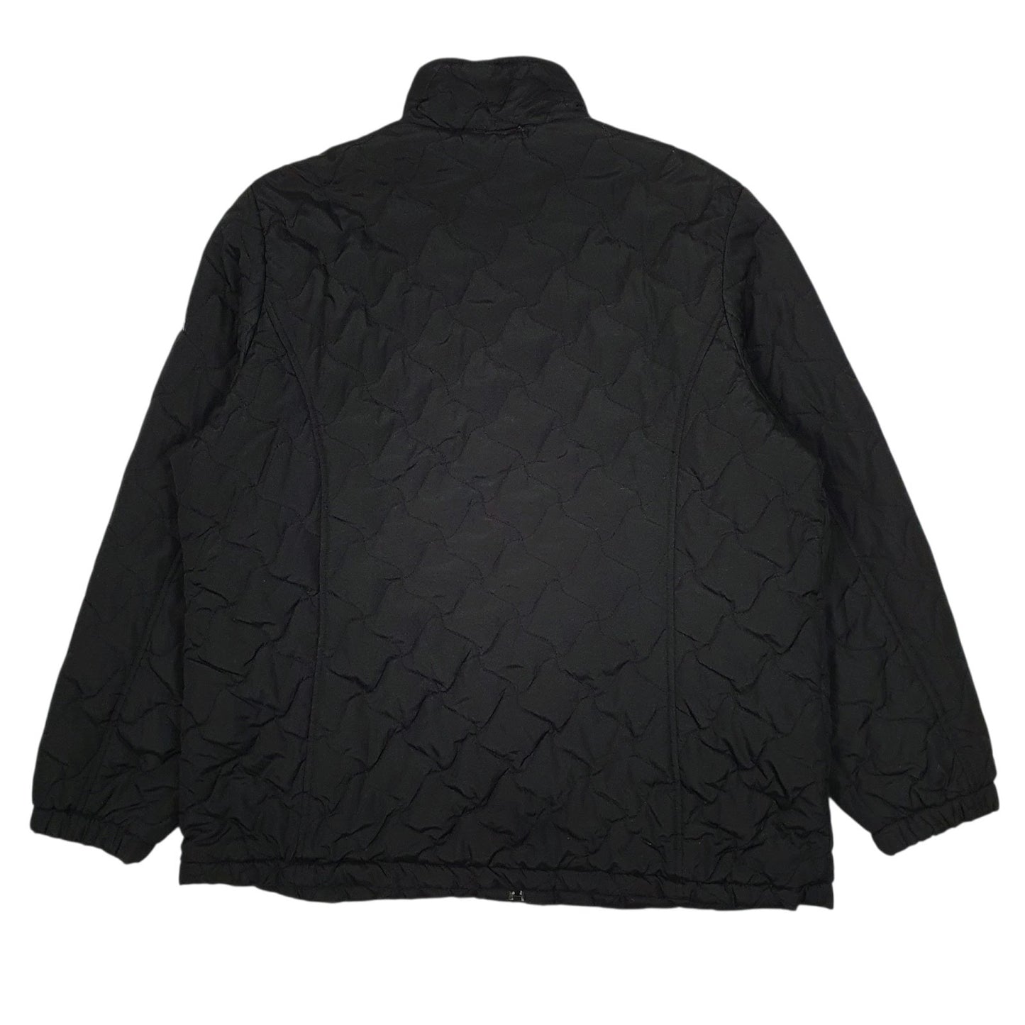 Womens Black Reebok Fleece Lined Puffer  Coat